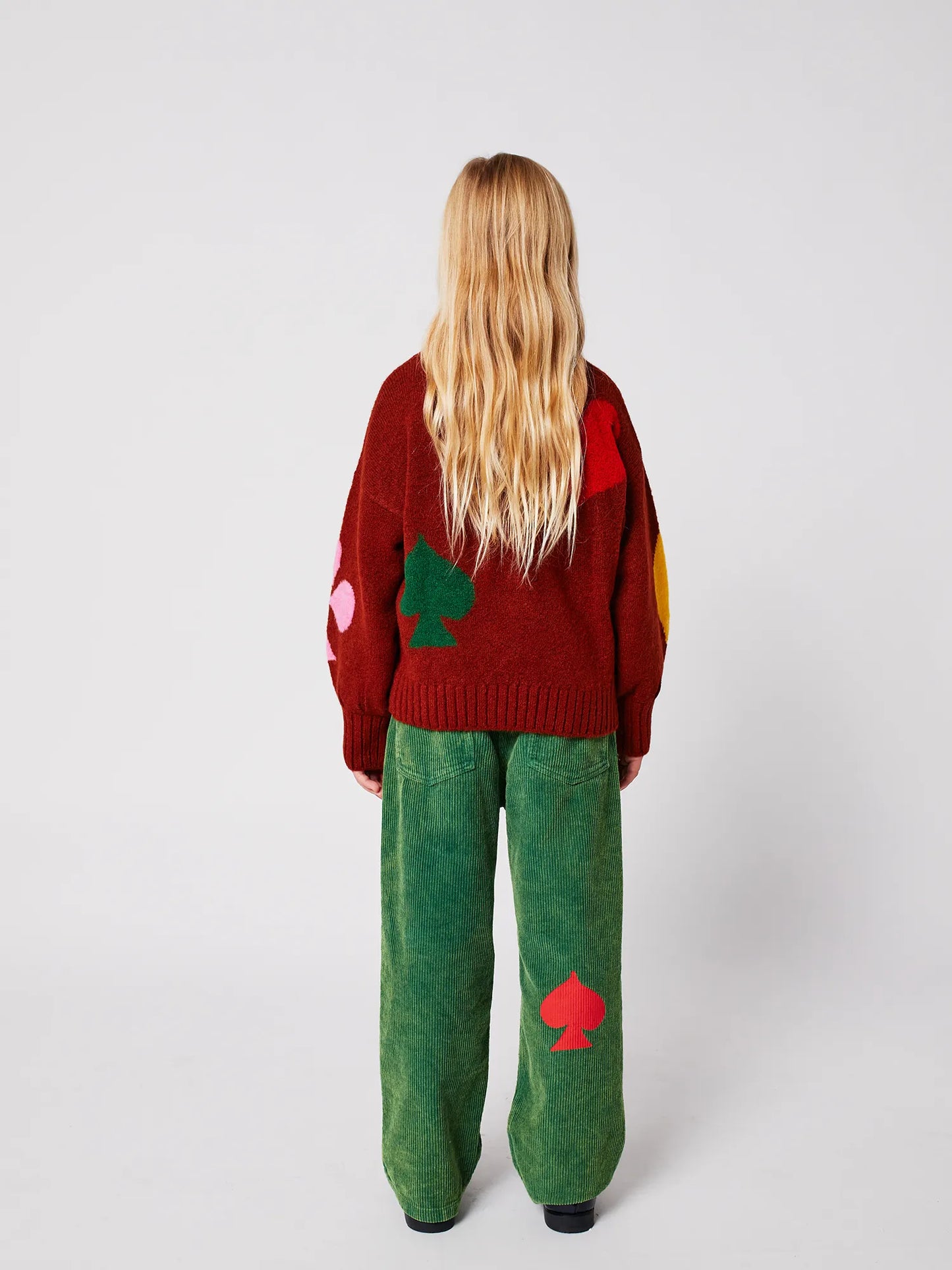 Bobo Joker jacquard turtle neck jumper