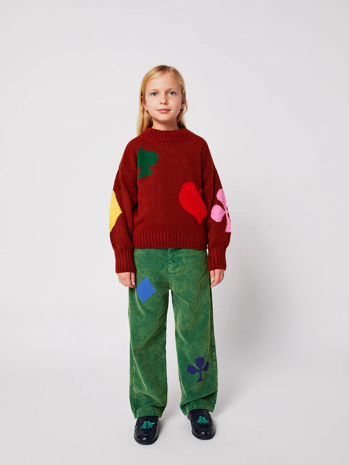Bobo Joker jacquard turtle neck jumper