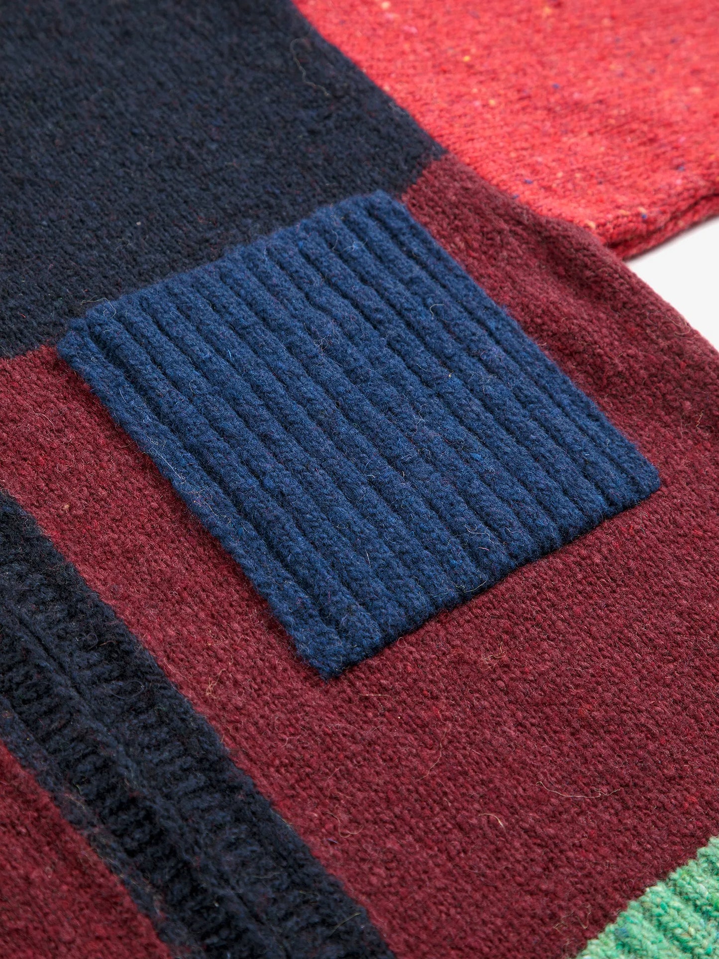 Bobo Choses Color Block cardigan