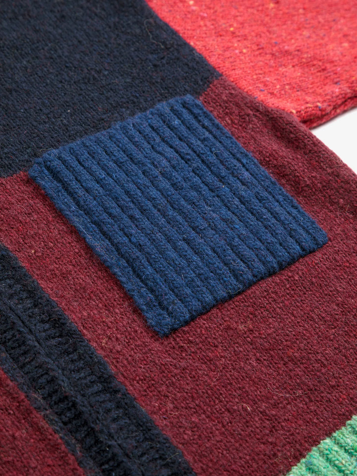 Bobo Choses Color Block cardigan