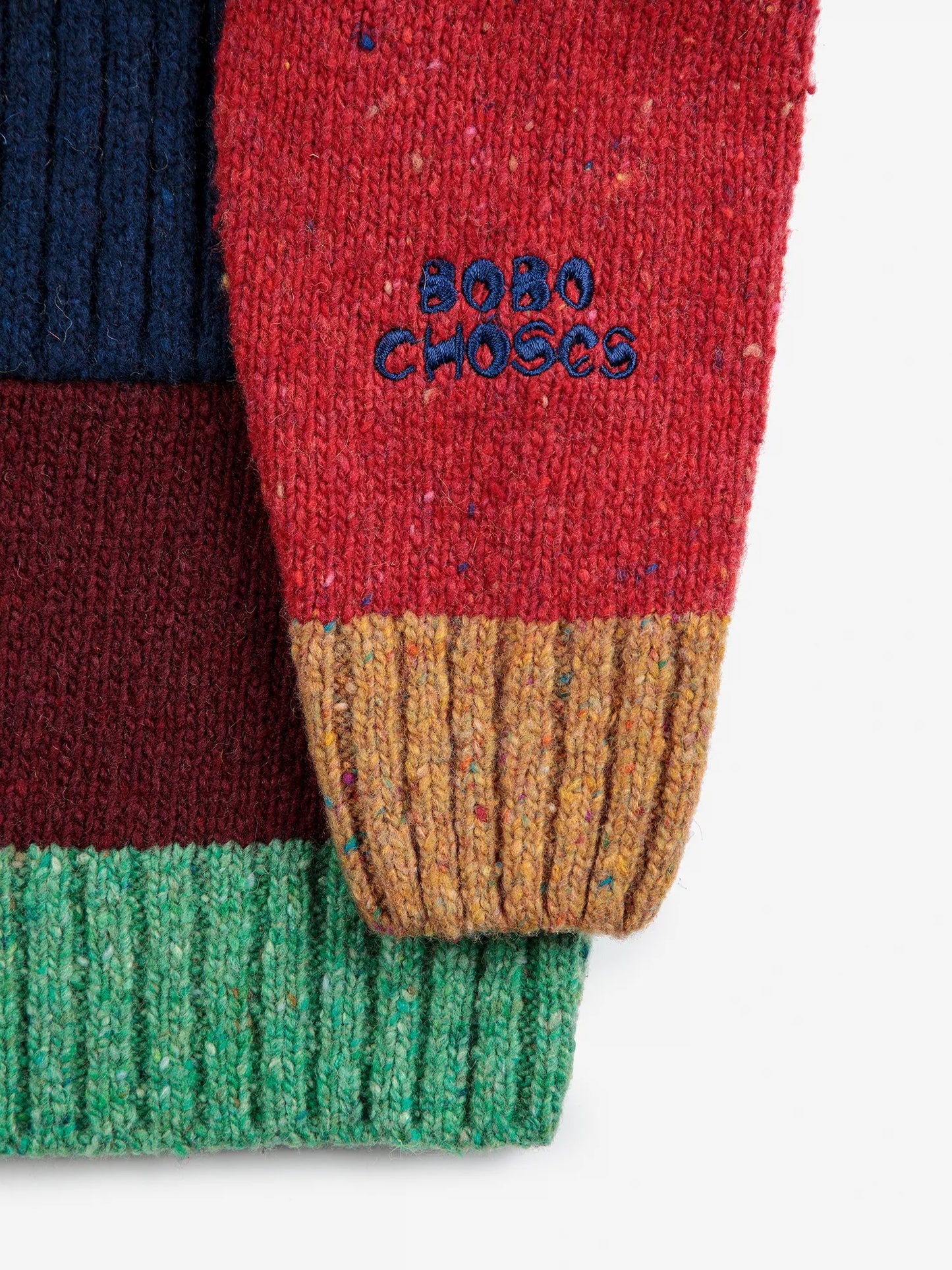 Bobo Choses Color Block cardigan