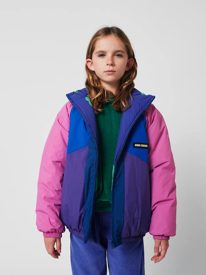 Lucky Clover all over reversible anorak