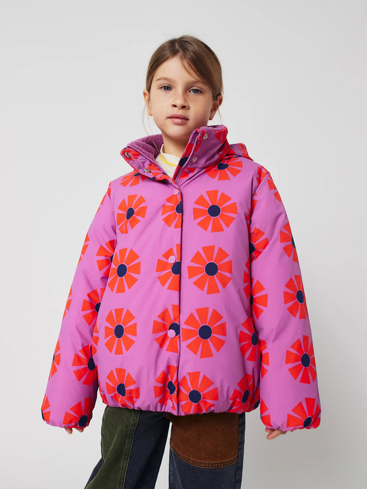 Kaleidoscope all over anorak