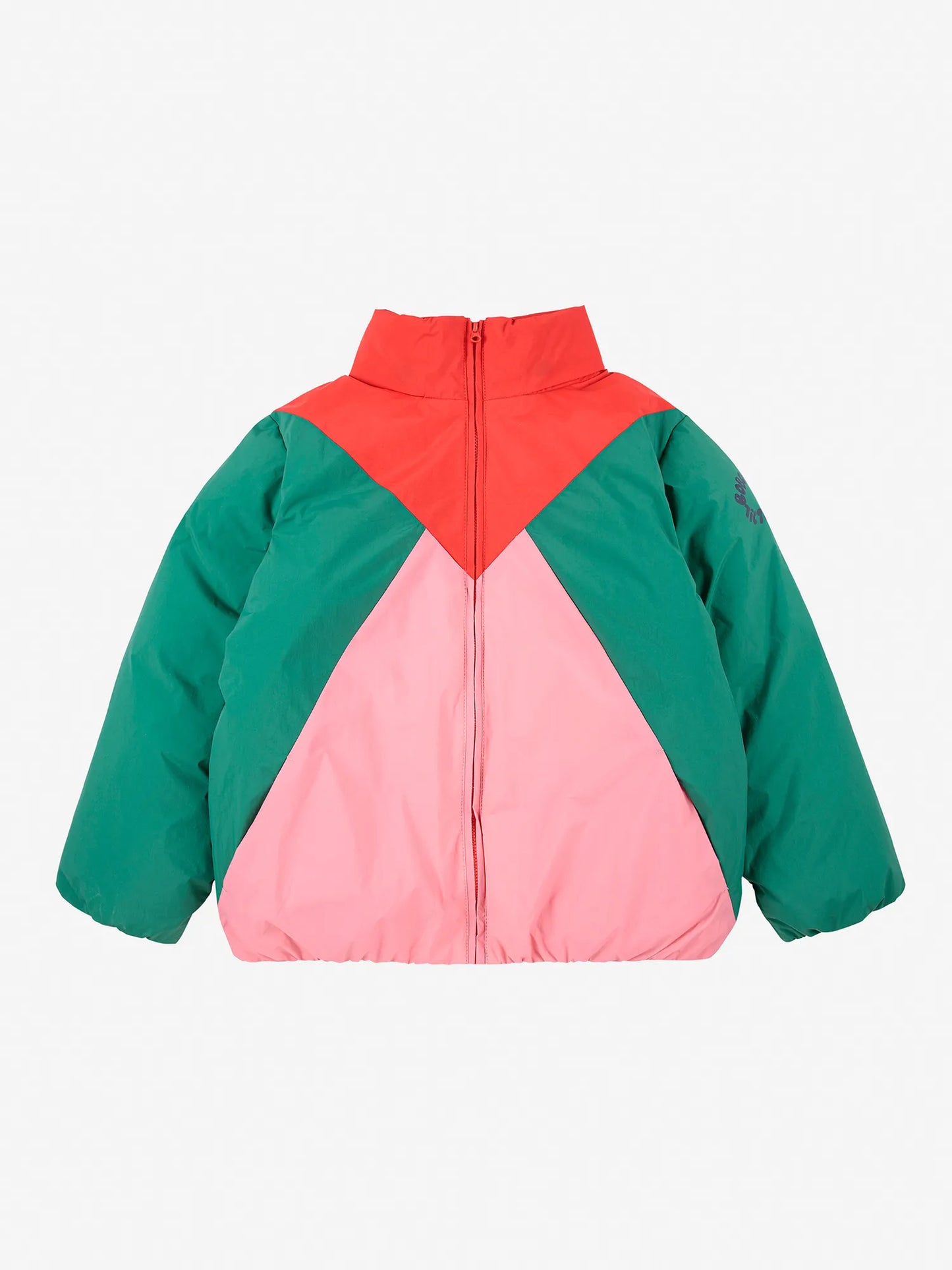 Tic Tac Toe color block anorak