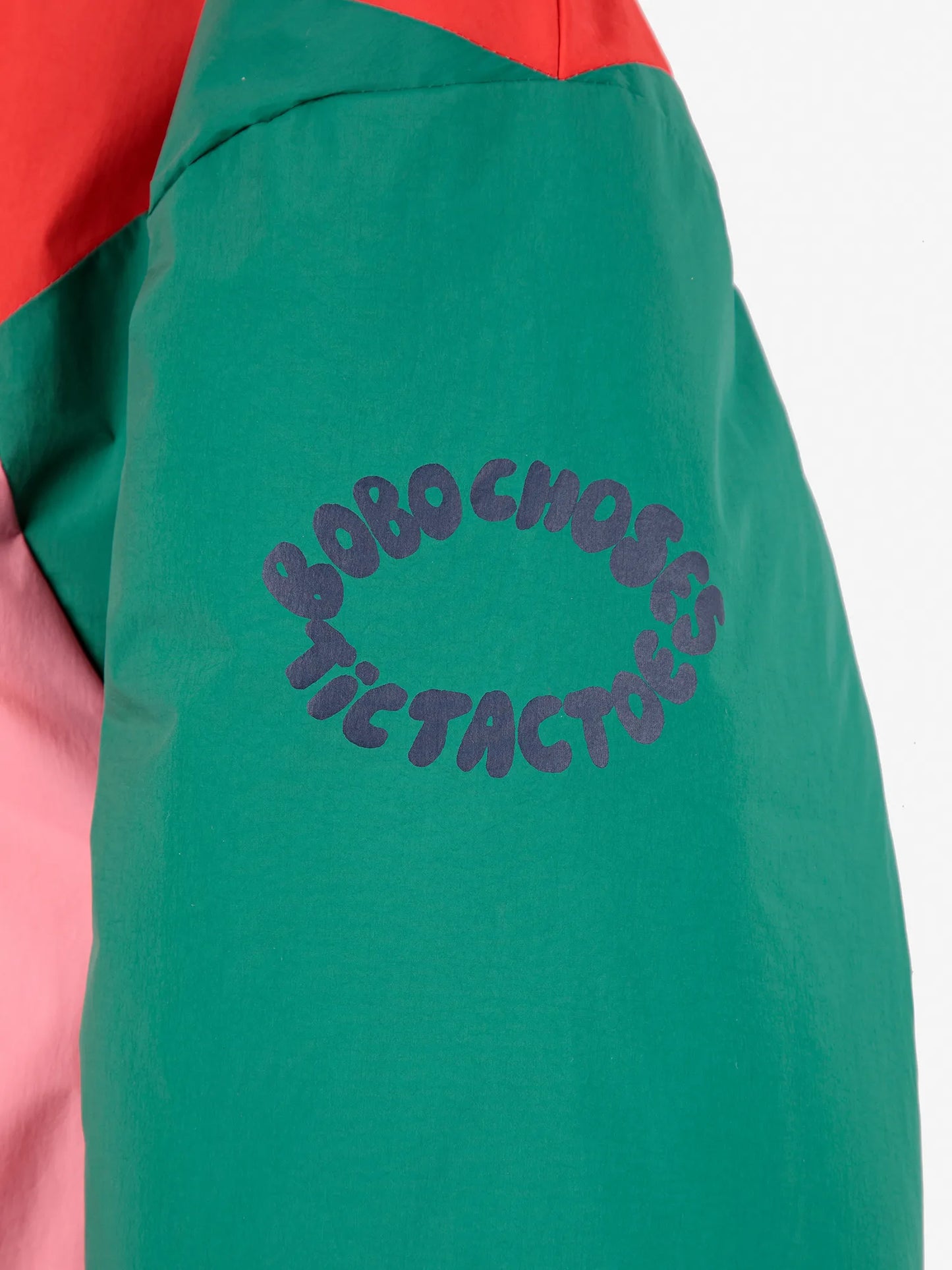 Tic Tac Toe color block anorak