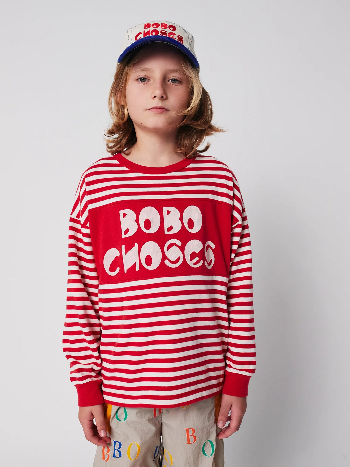 Bobo Choses 스트라이프 티셔츠