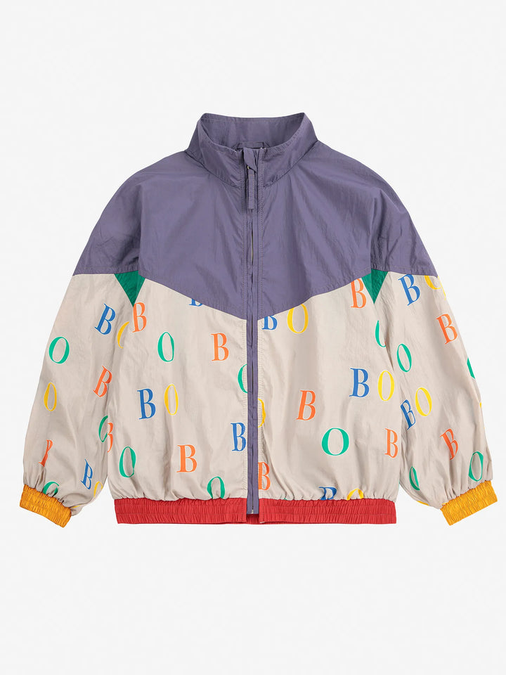 Multicolor Bobo all over tracksuit jacket
