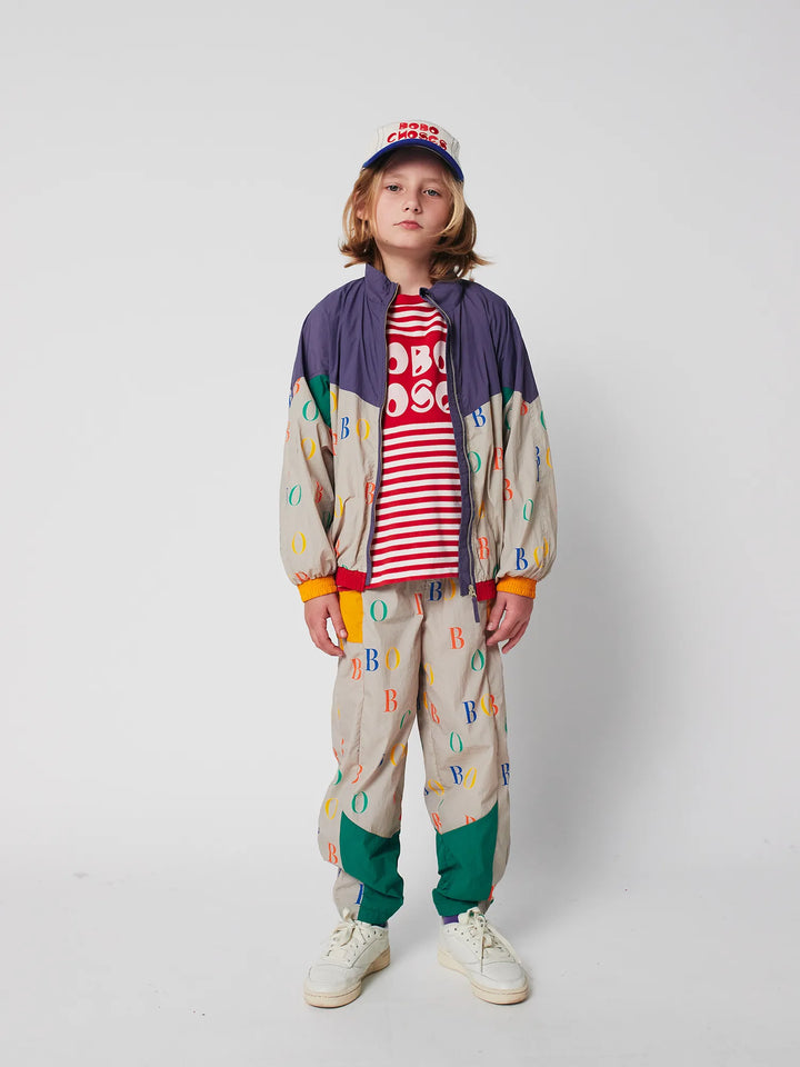 Multicolor Bobo all over tracksuit jacket