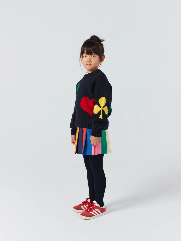 Bobo Joker jacquard turtle neck jumper