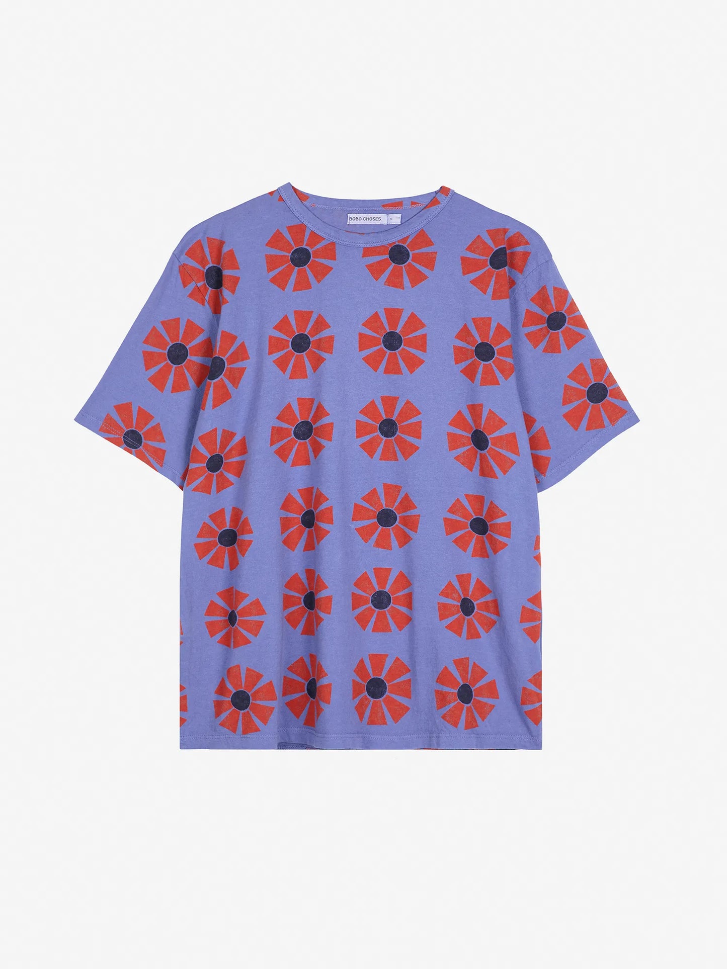 T-shirt cintré motif Flower