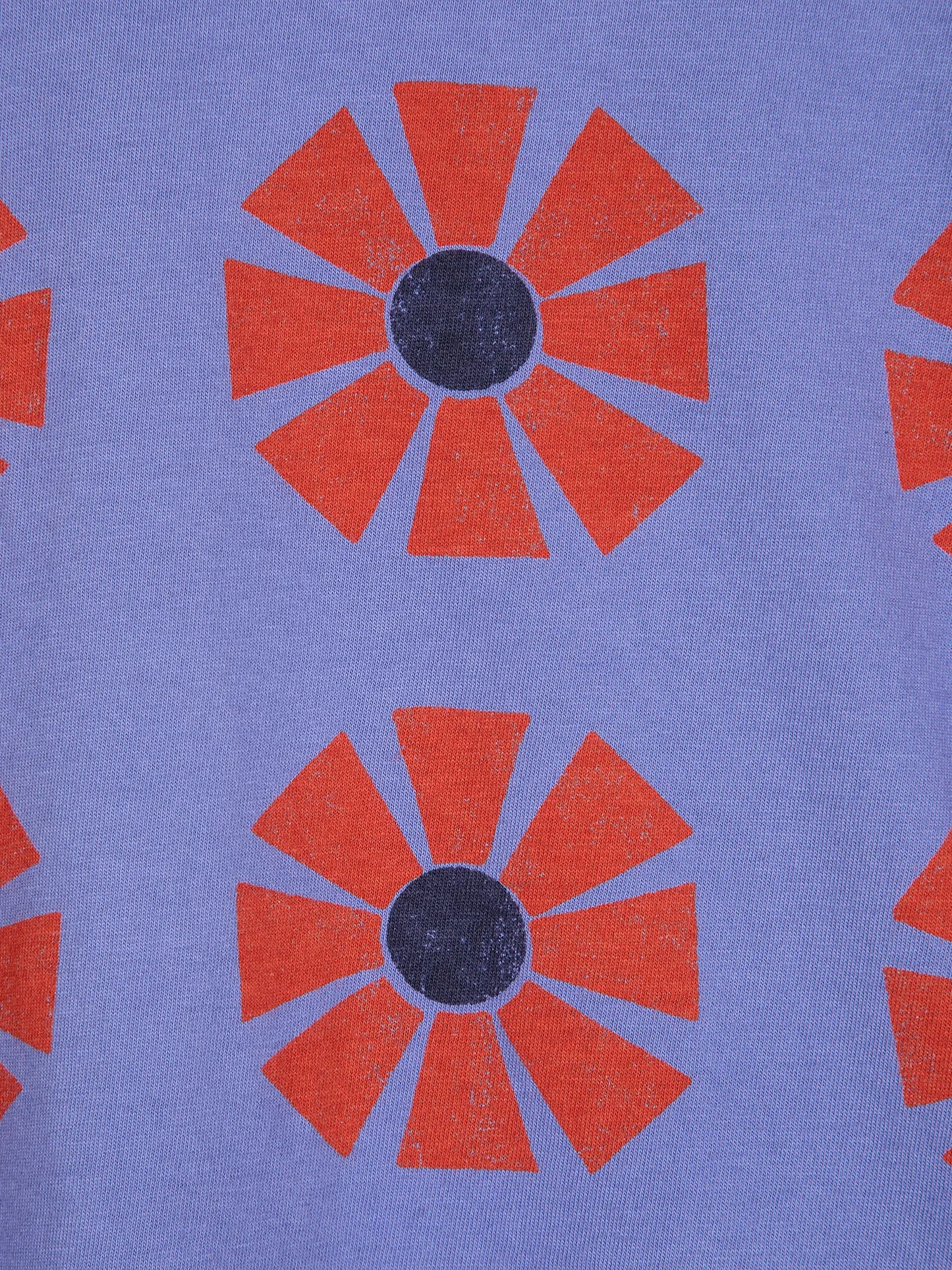T-shirt cintré motif Flower