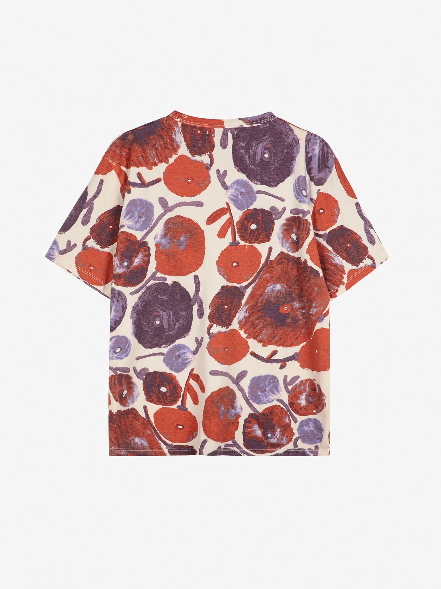 T-shirt cintré motif Dahlia