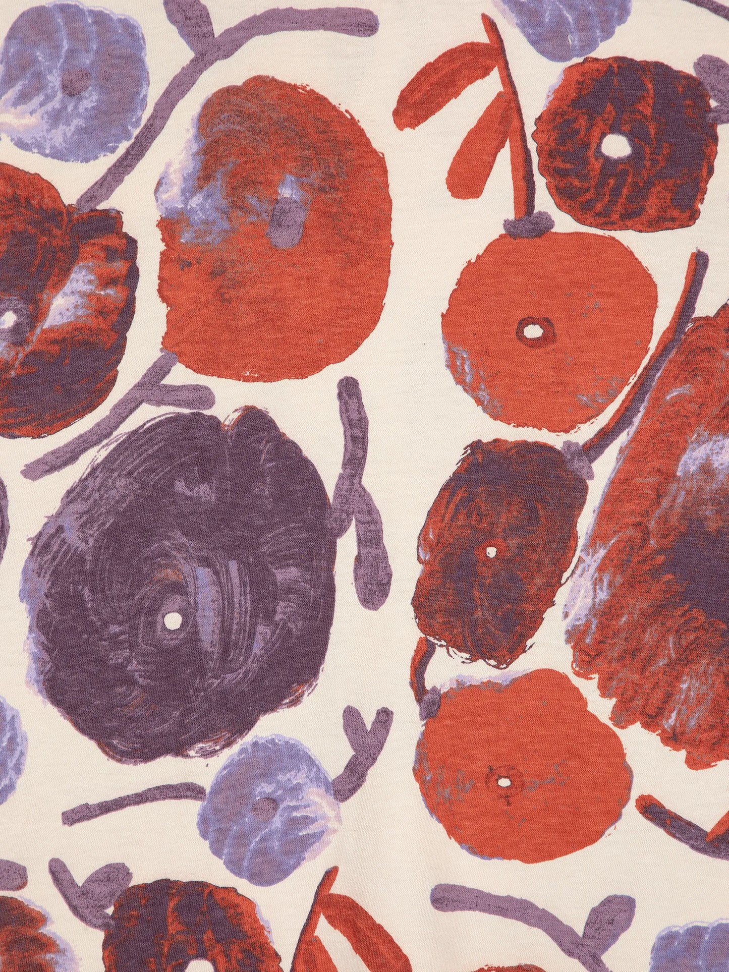 T-shirt cintré motif Dahlia