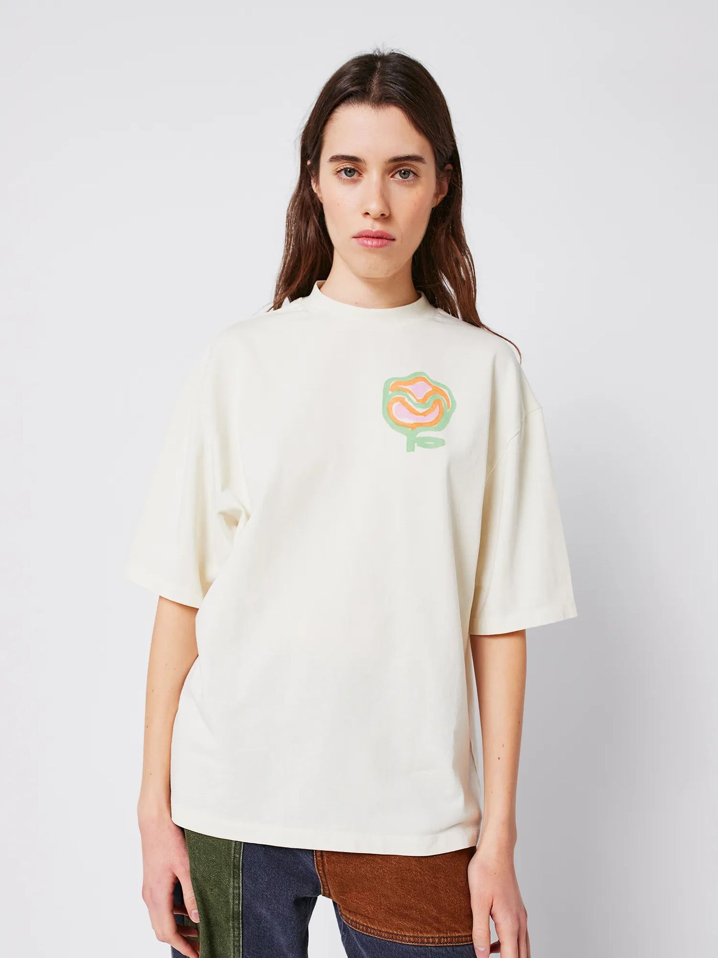 T-shirt oversize Carnation