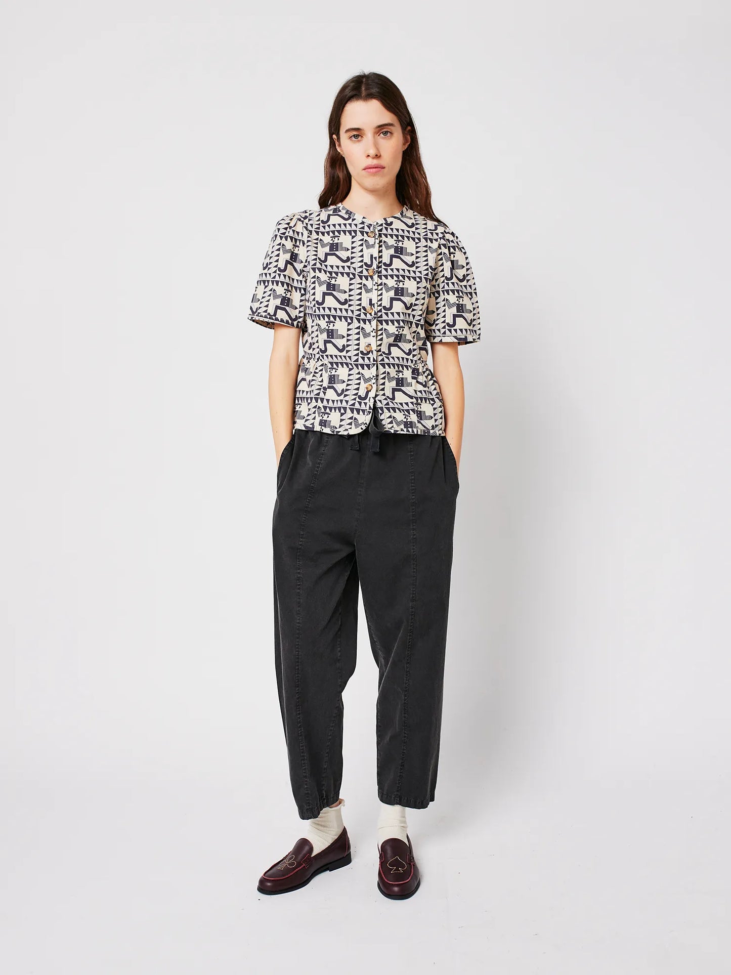Blouse à basque Mr Pencil