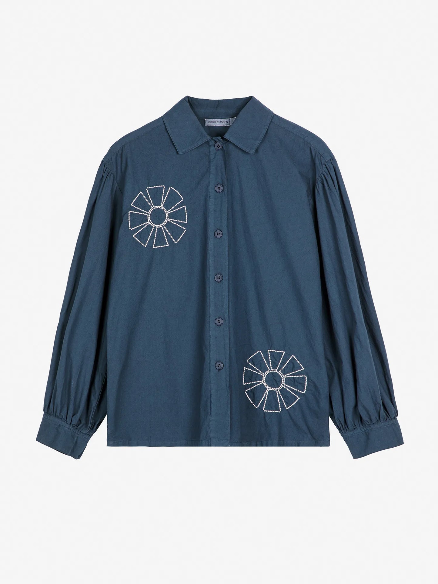 Kaleidoscope embroidery shirt