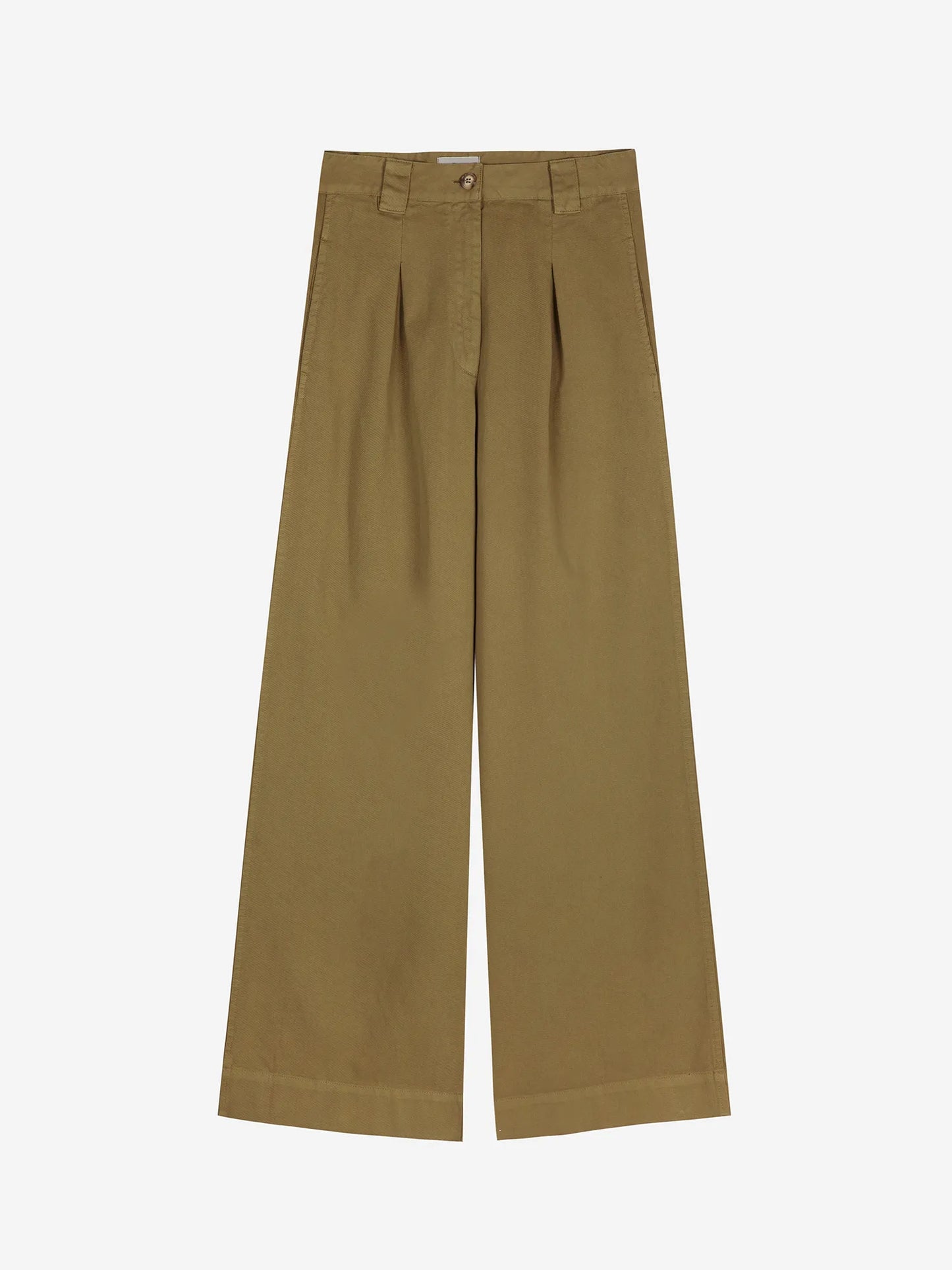 Weite Bundfaltenhose