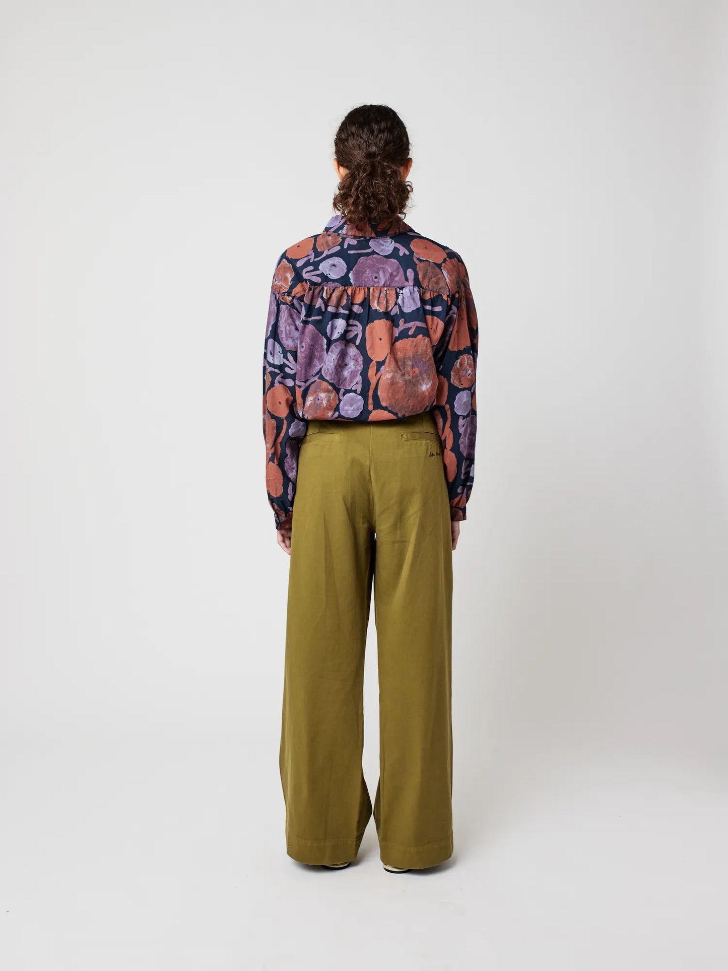 Weite Bundfaltenhose