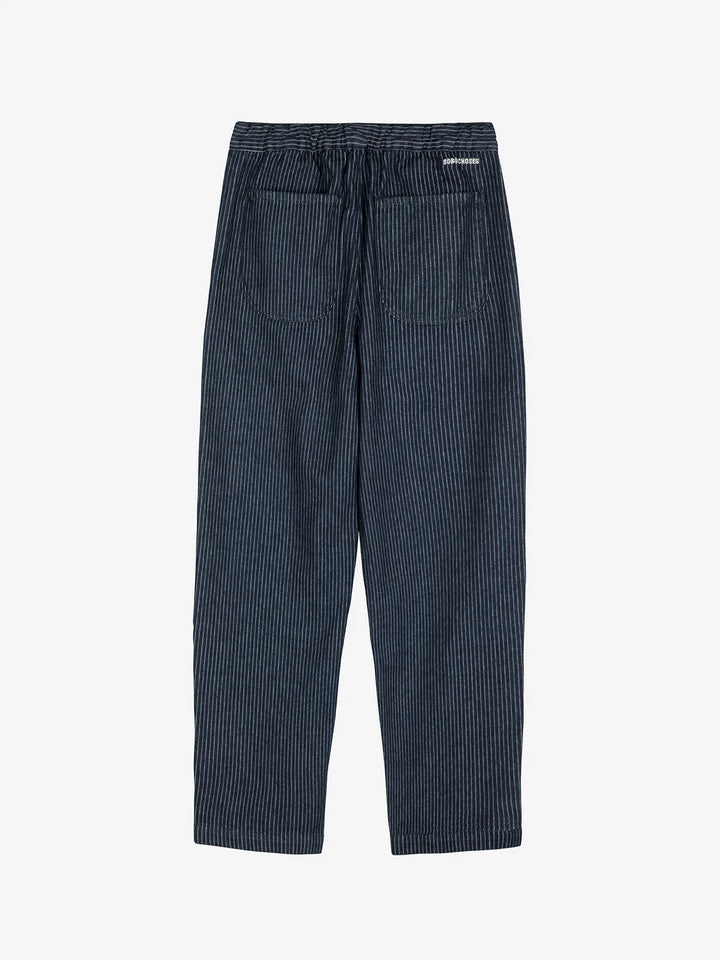 Relaxed fit denim look