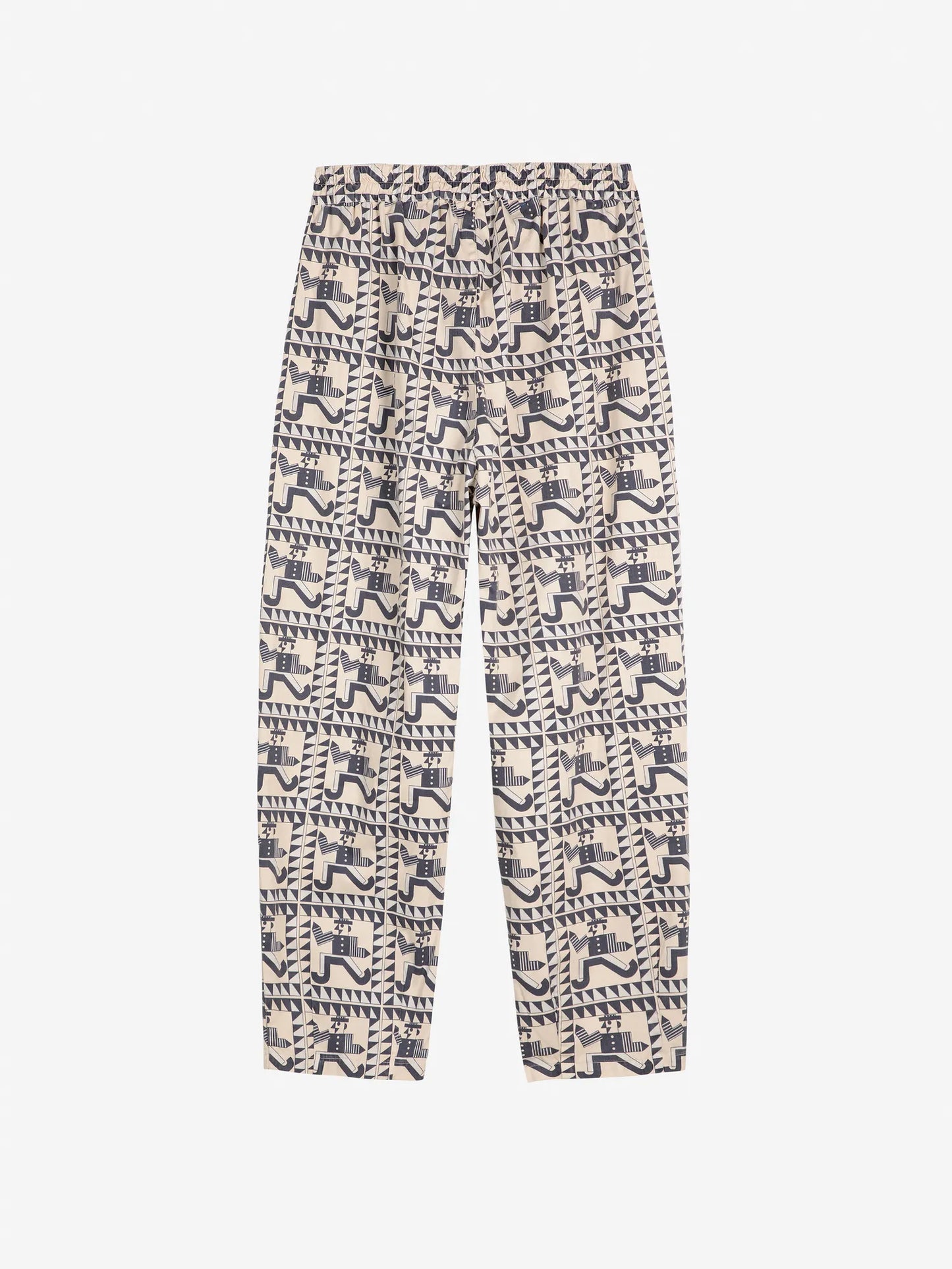 Mr Pencil pattern cocoon pants