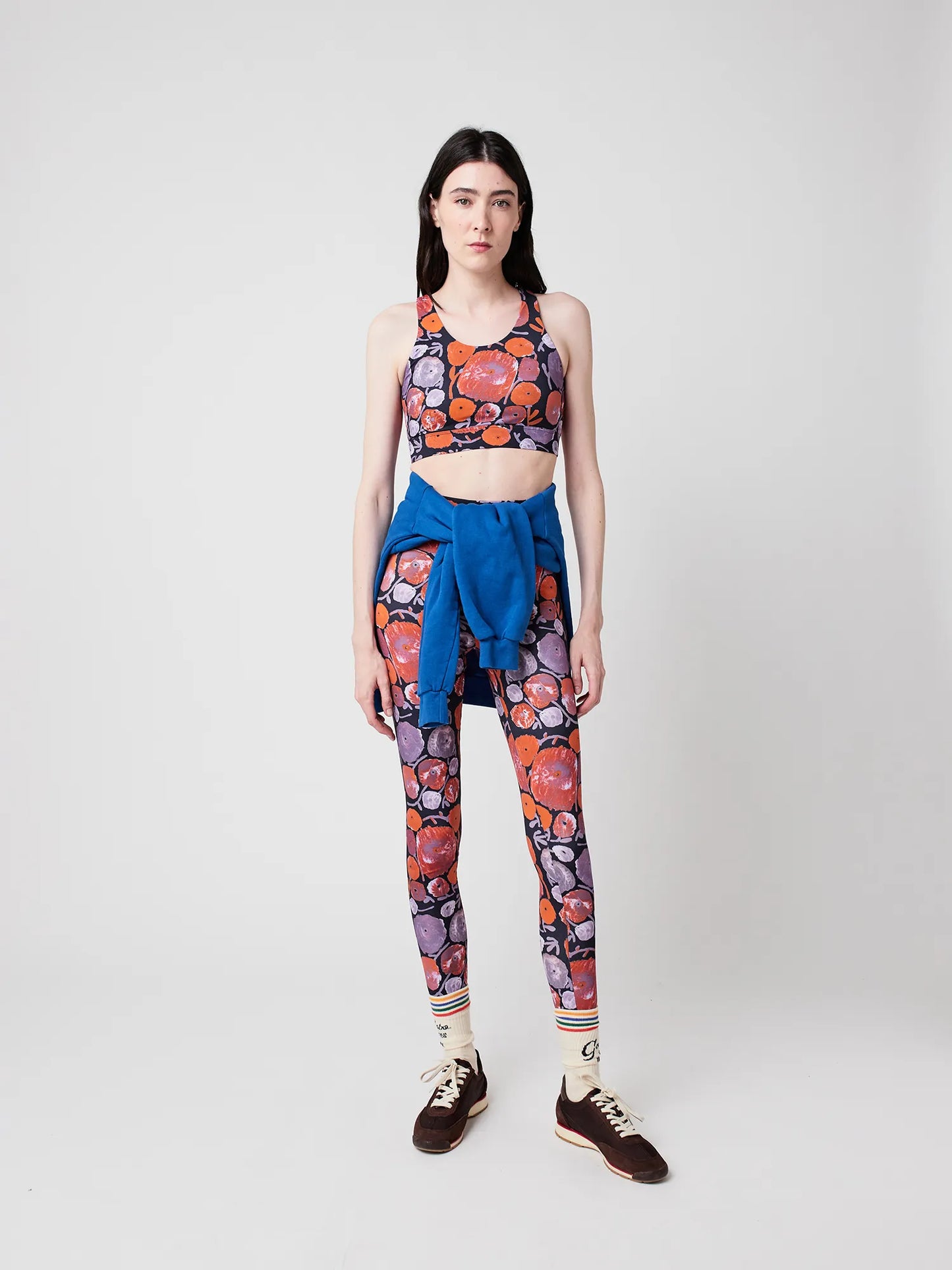 Legging de sport motif Dahlia