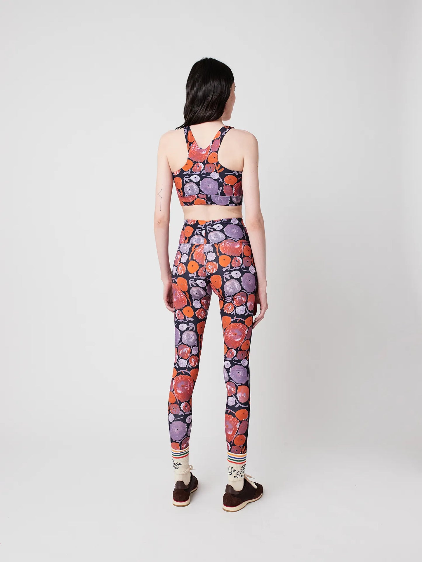 Legging de sport motif Dahlia