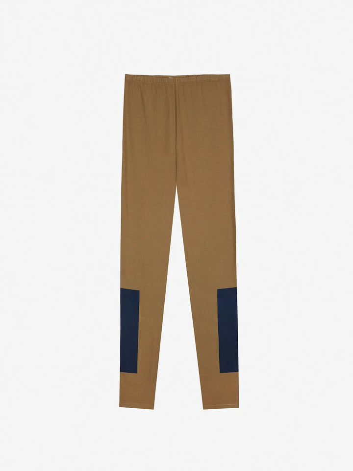 Color Block cotton leggings
