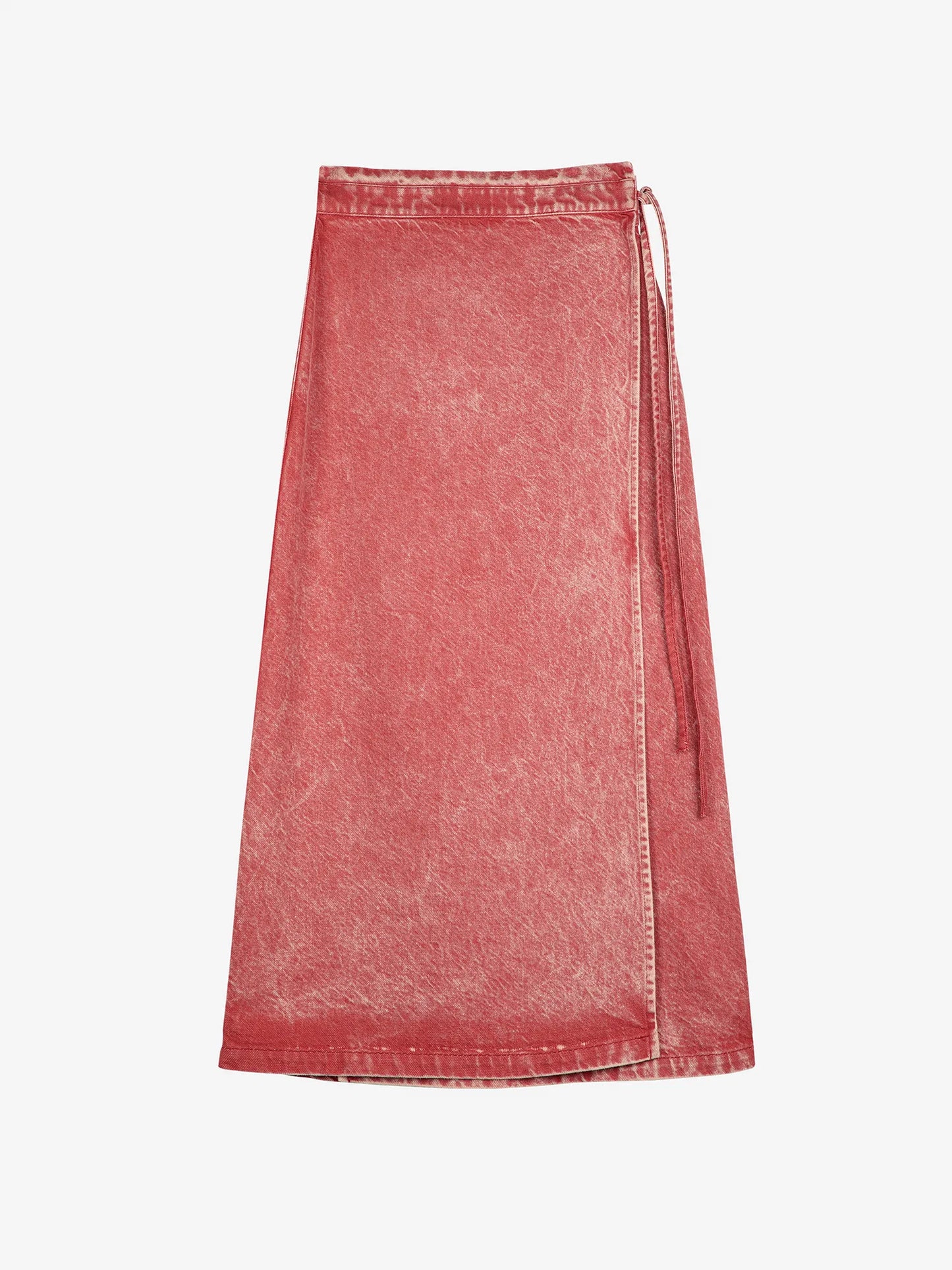 Wrapped cotton skirt