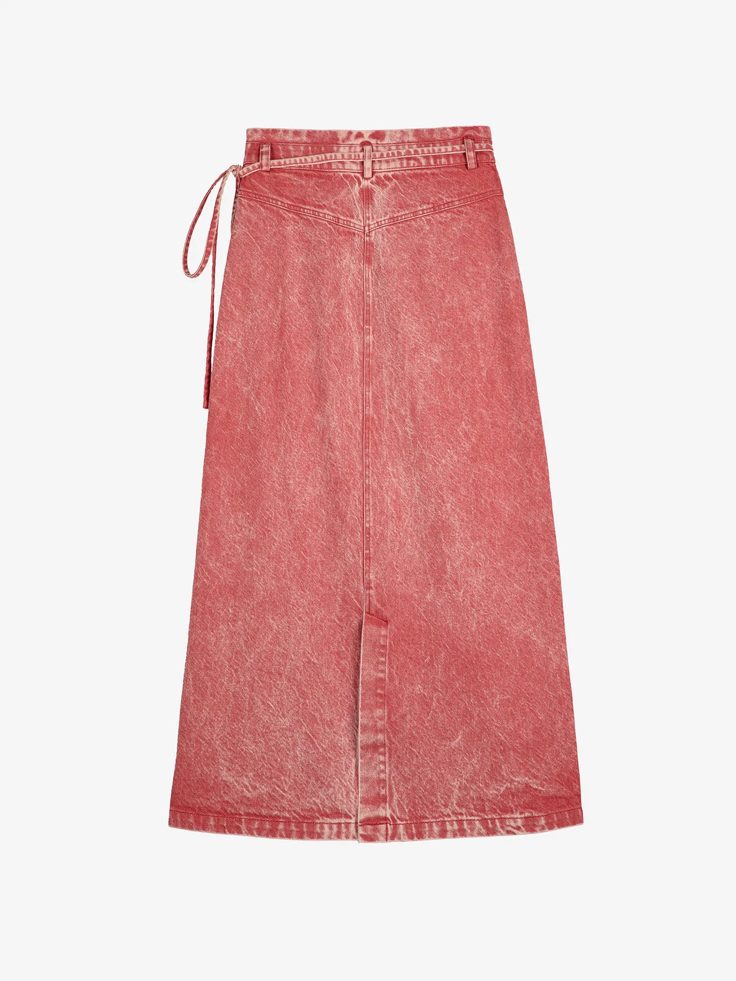 Wrapped cotton skirt