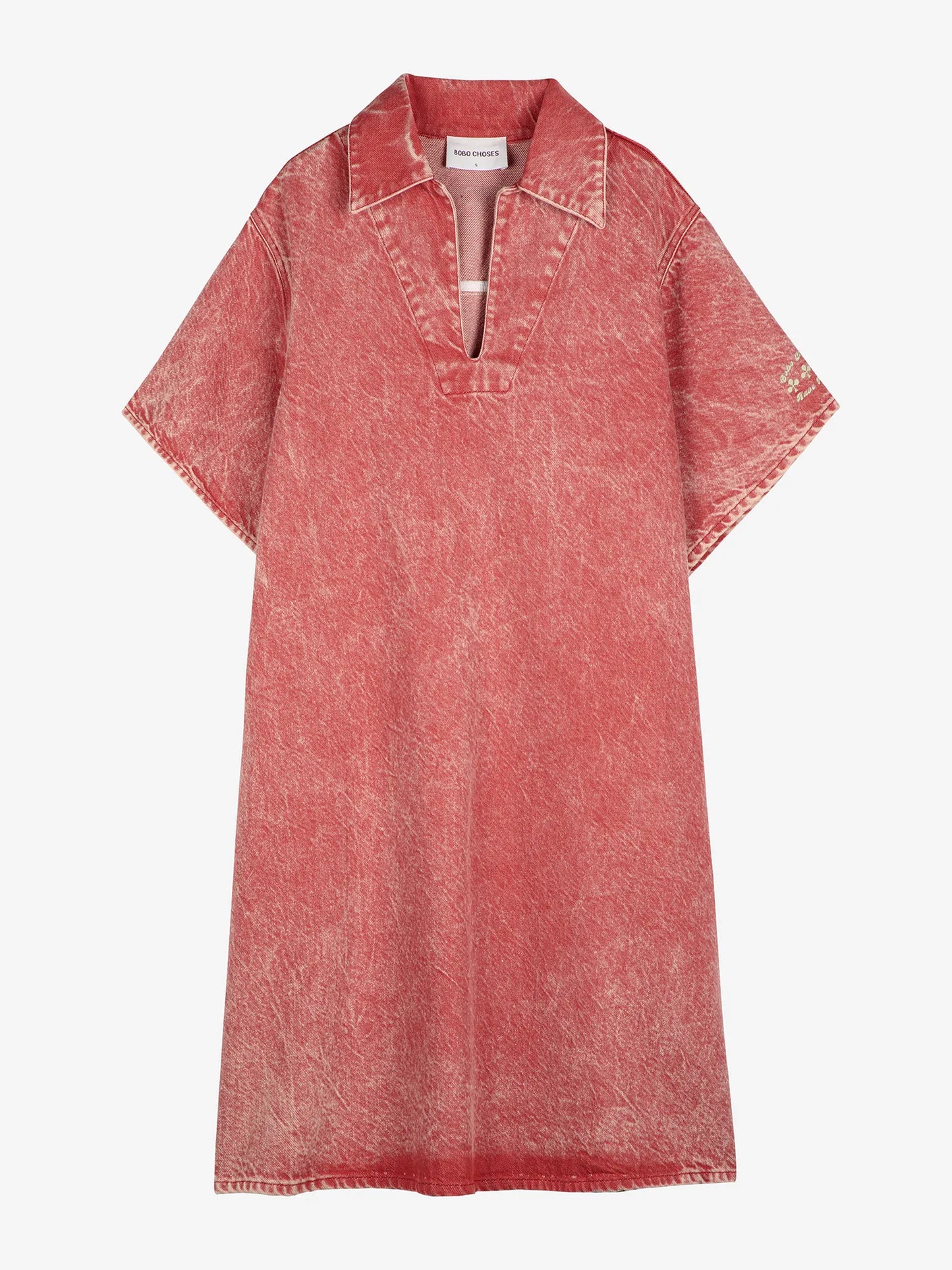 Kurzes Polokleid aus Baumwolle