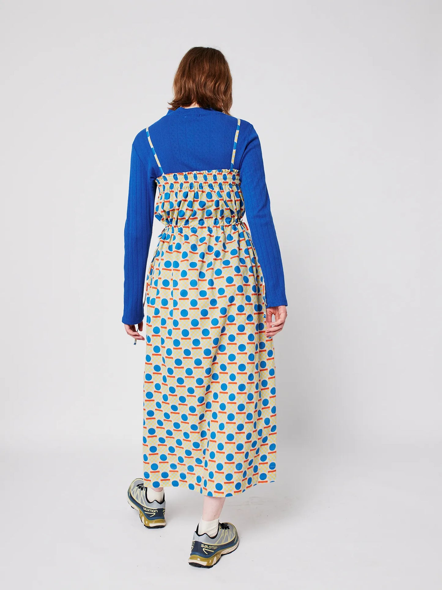 Robe sans manches motif Geometric
