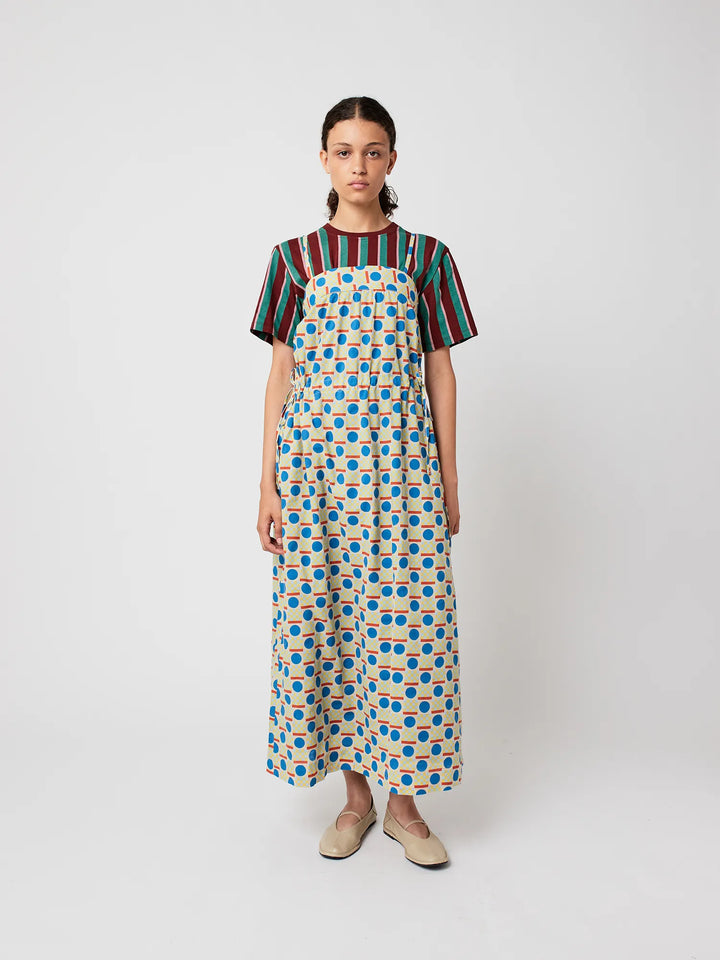 Robe sans manches motif Geometric