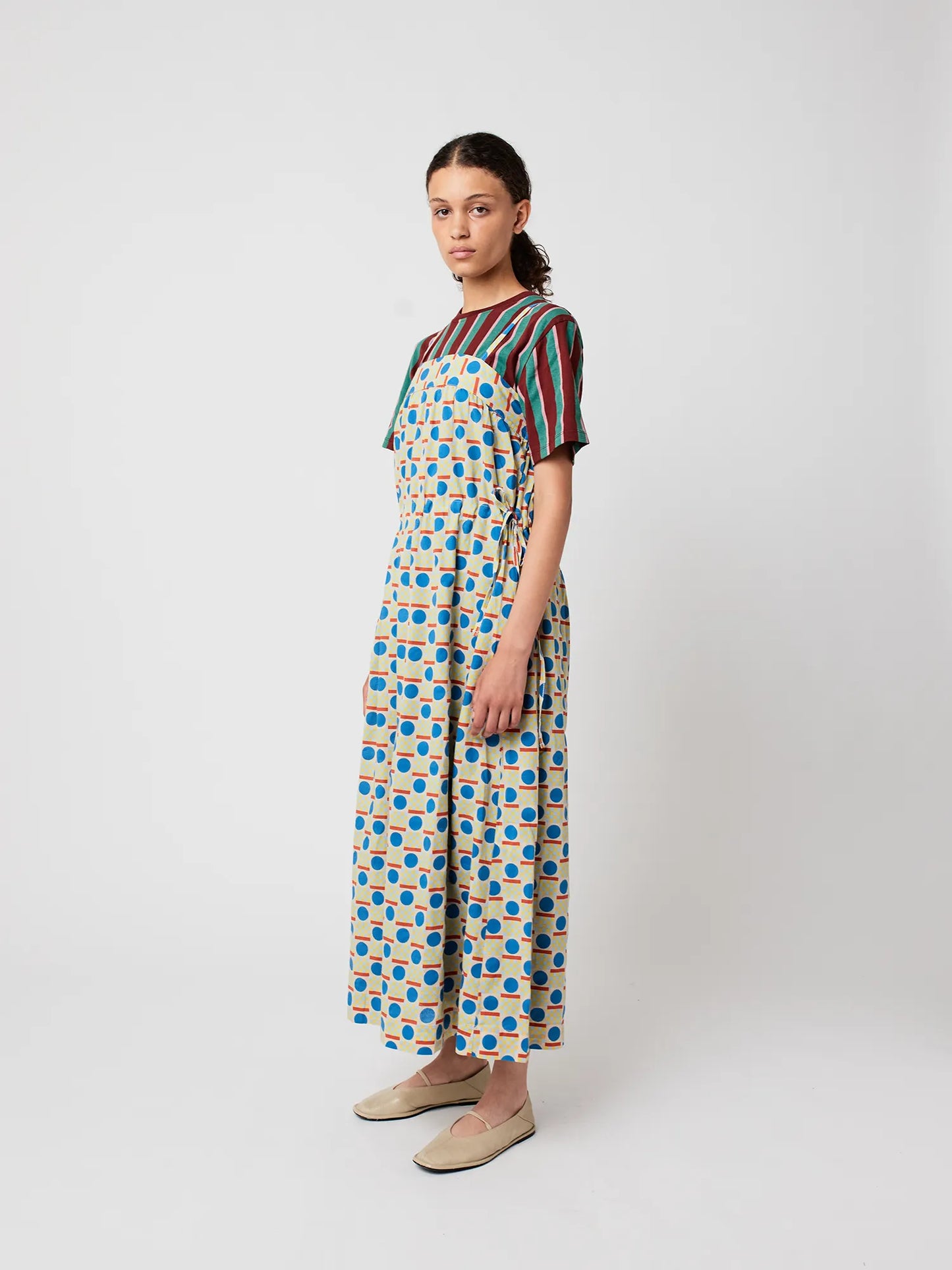 Robe sans manches motif Geometric