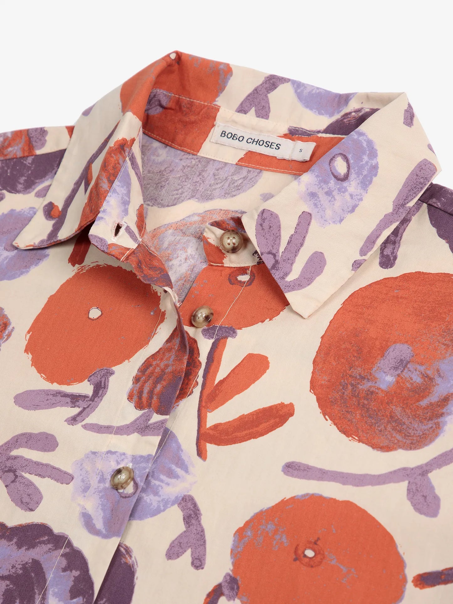 Robe chemise motif Dahlia