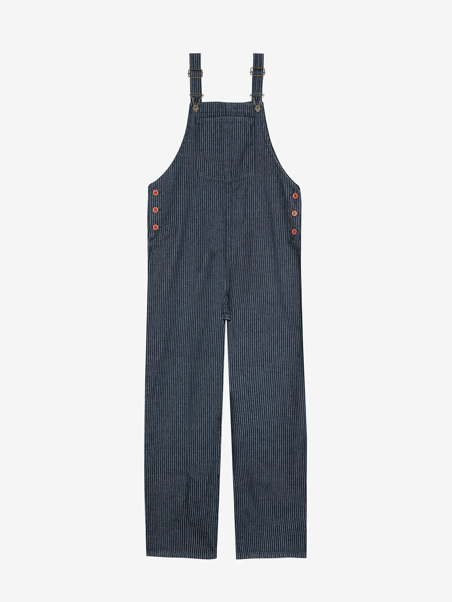 Denim stripe dungaree