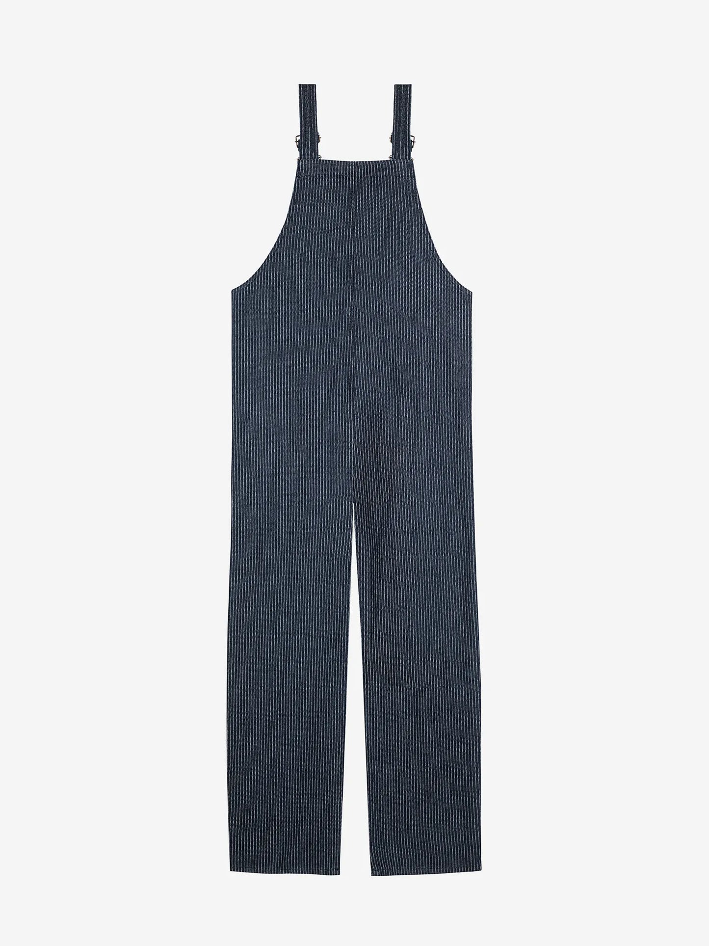 Denim stripe dungaree
