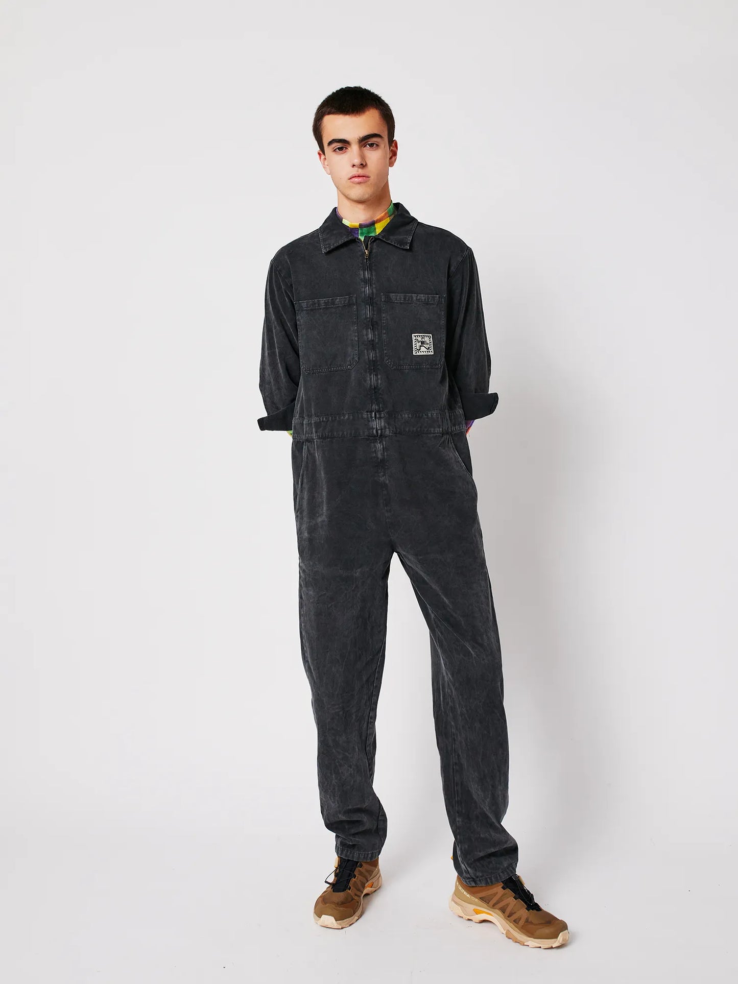 Combinaison zippée en jean