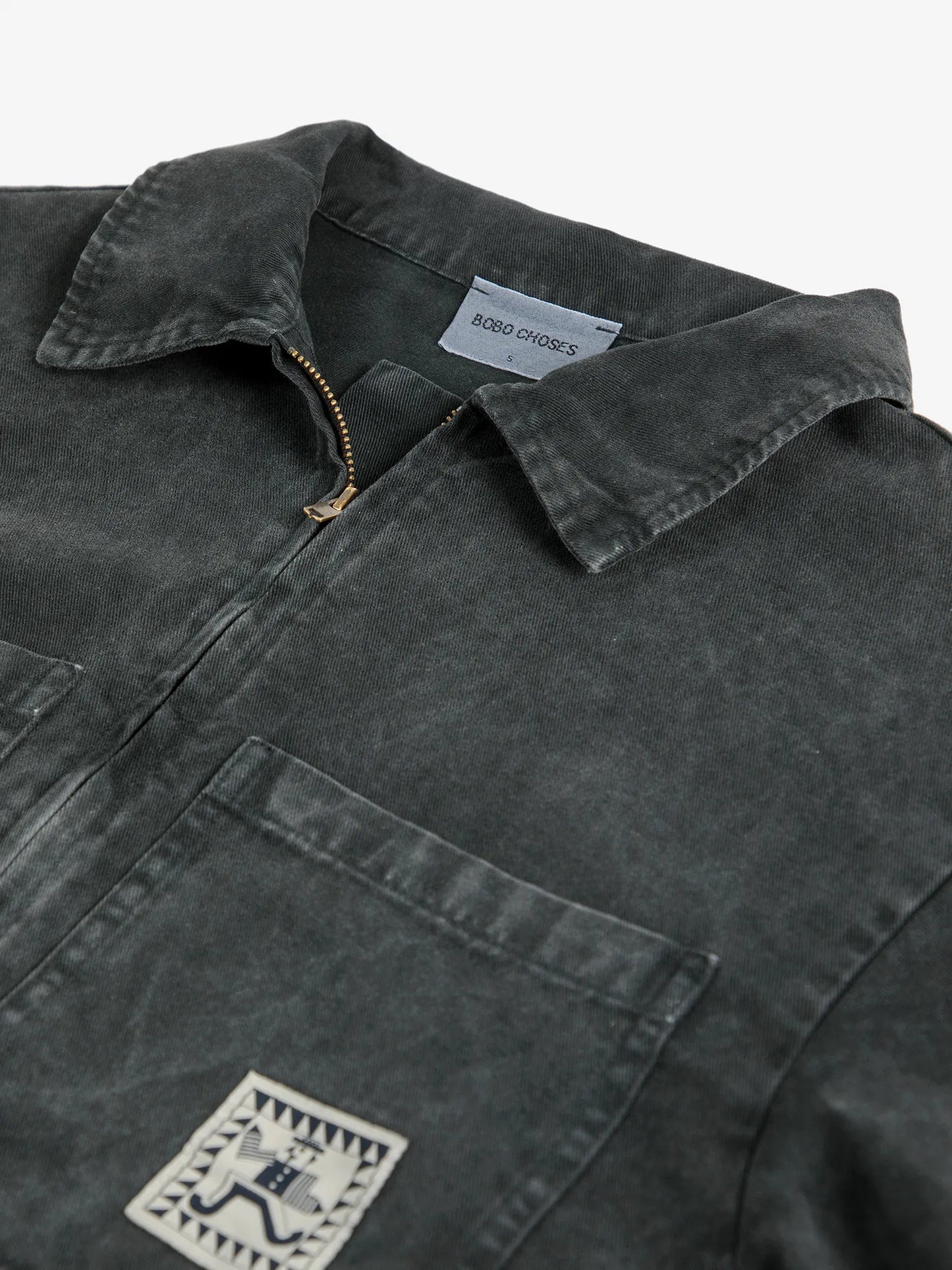 Combinaison zippée en jean