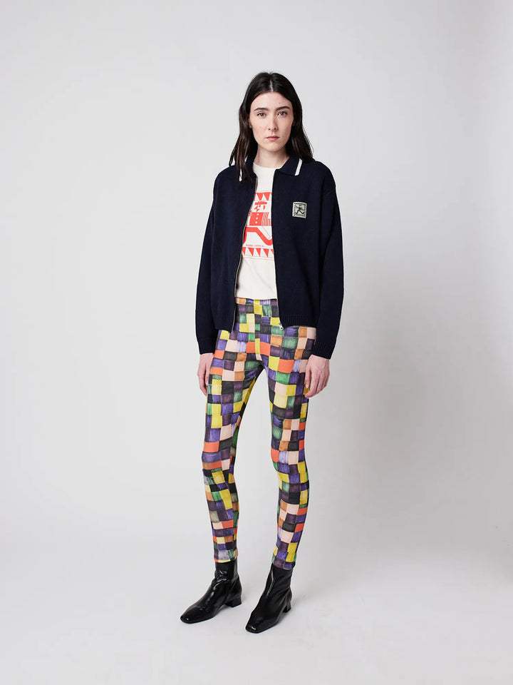 Mr Pencil zipped cardigan