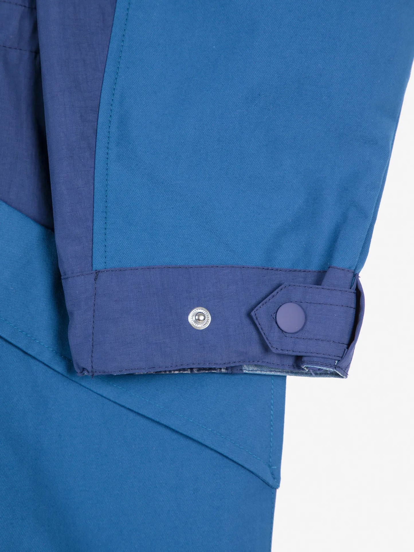 Blue raincoat