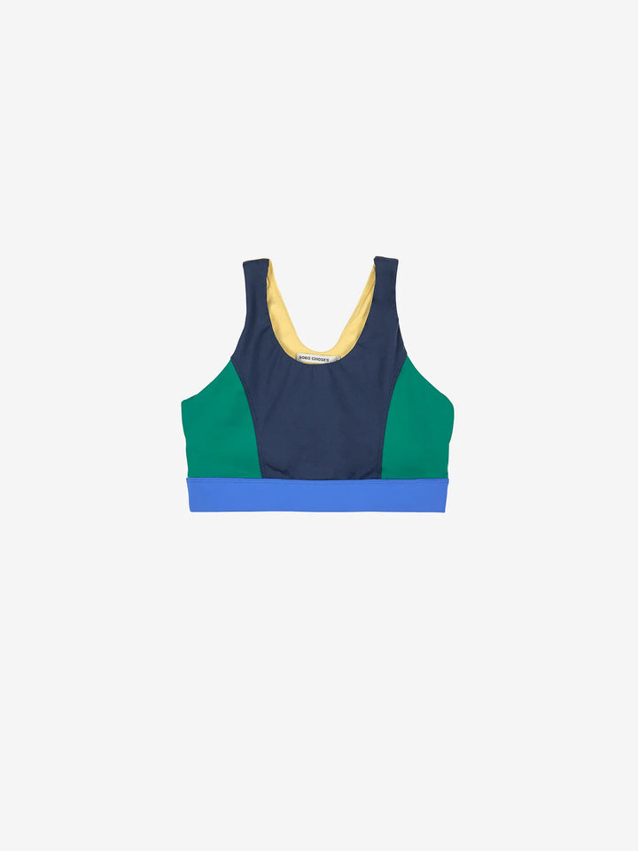 Color block sporty top