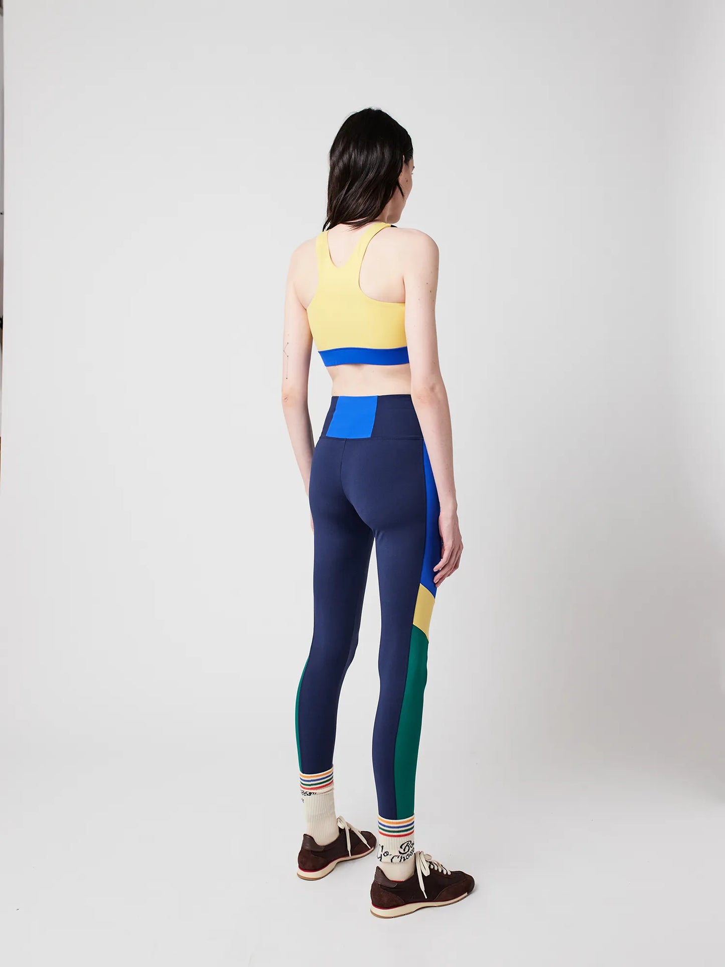Haut de sport Color block
