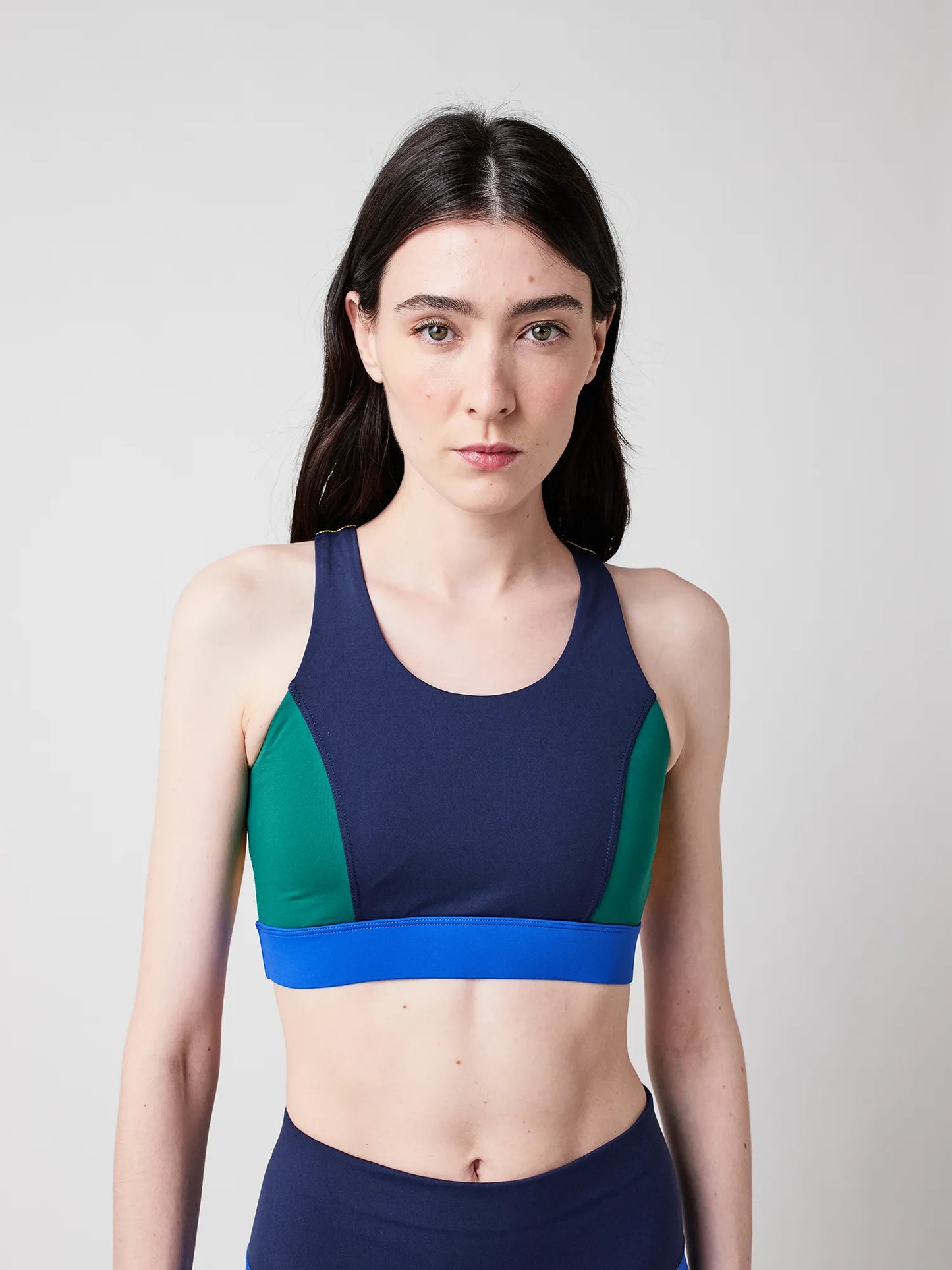 Haut de sport Color block