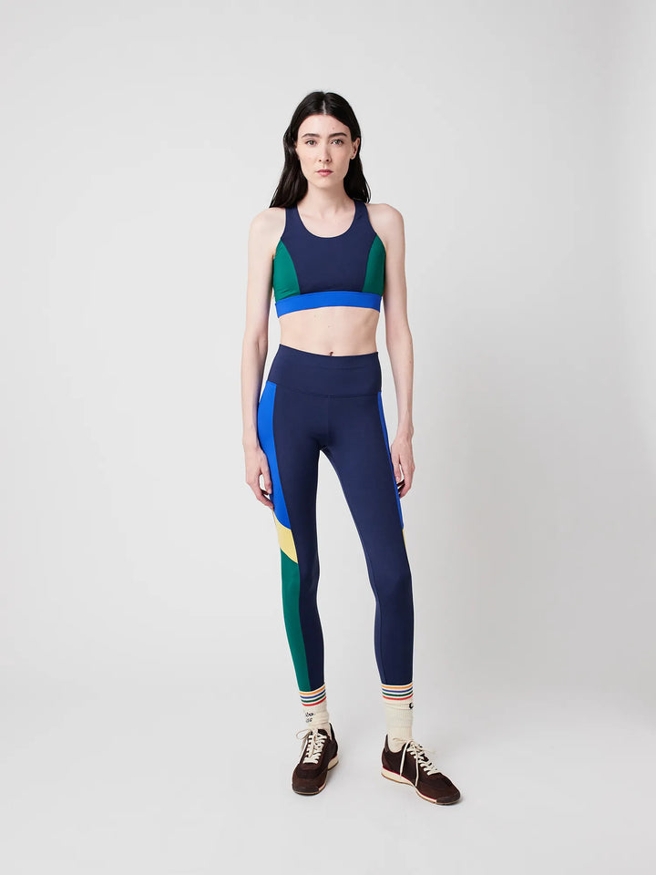 Color block sporty top