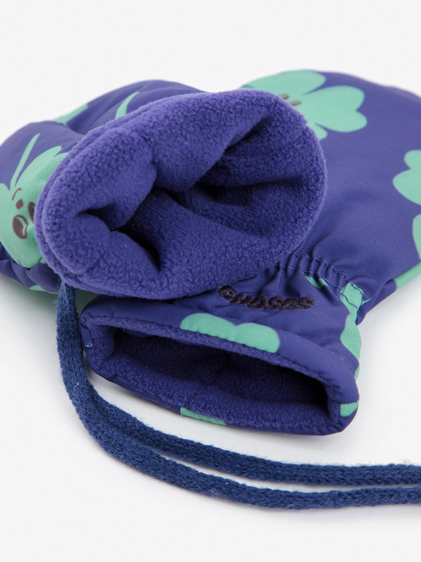 Lucky Clover all over chapka & mittens set