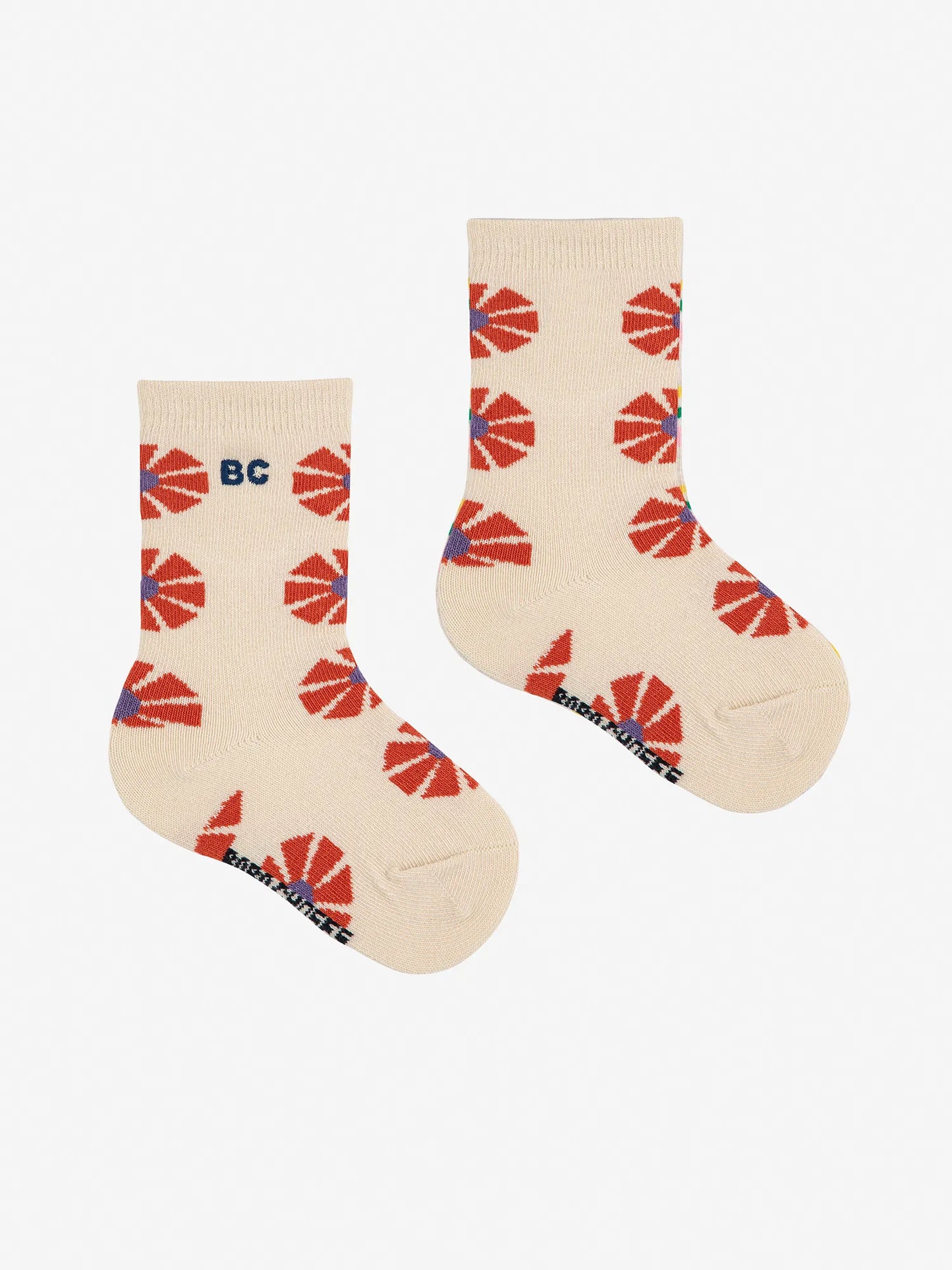 Joc 2 parells de mitjons llargs stripes estampat Kaleidoscope