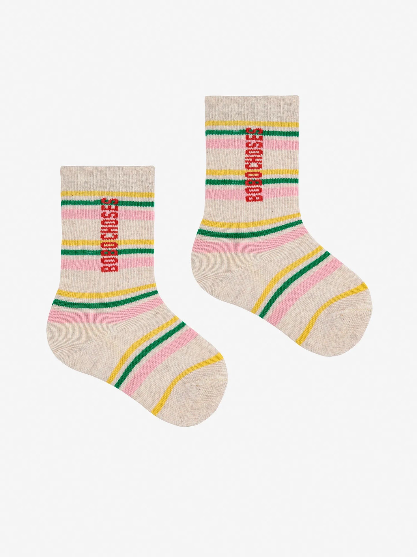 Joc 2 parells de mitjons llargs stripes estampat Kaleidoscope