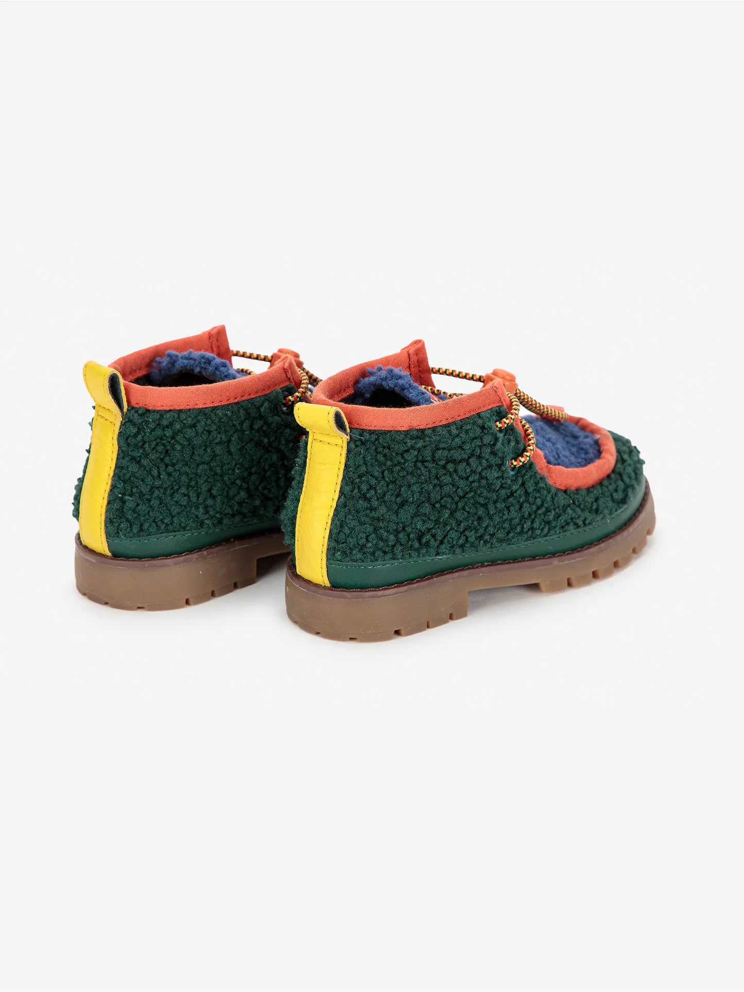 Bobo Choses x Camper Compas Wallabee sheepskin shoes