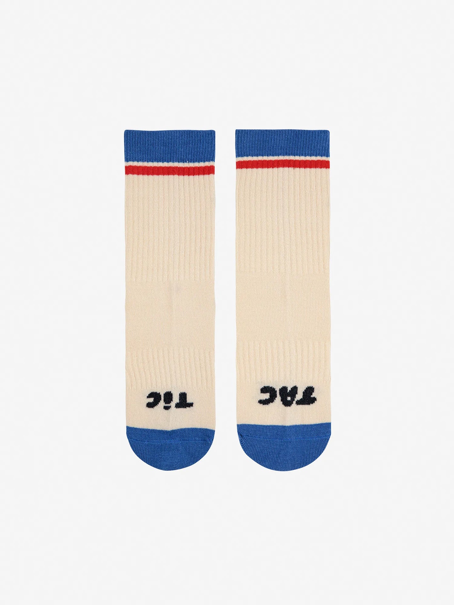Tic Tac Toe color block long socks