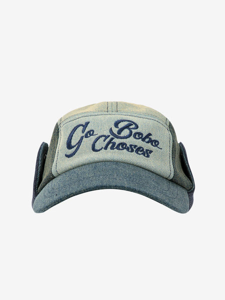 Go Bobo denim winter cap for Children | Bobo Choses